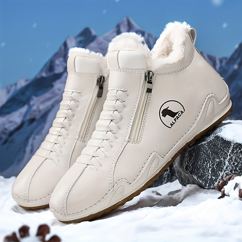 Alpaga Nordique™ – Bottines d’Hiver Ultra-Chaudes et Confortables