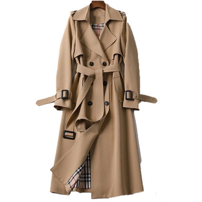 Avery Manteau long croisé avec ceinture